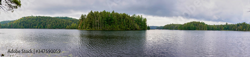 landscape with lake