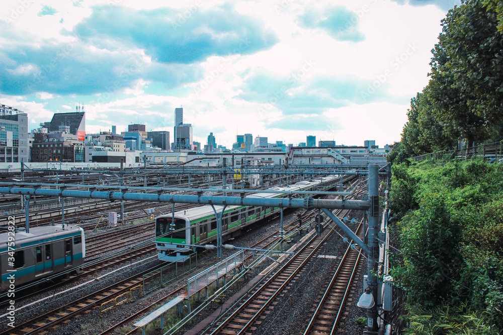 Fototapeta premium estación tren