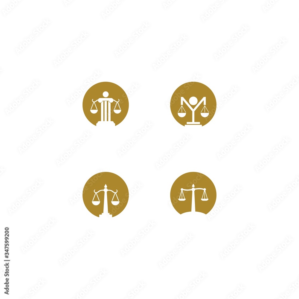 Law logo template vector icon design Law logo template vector icon design