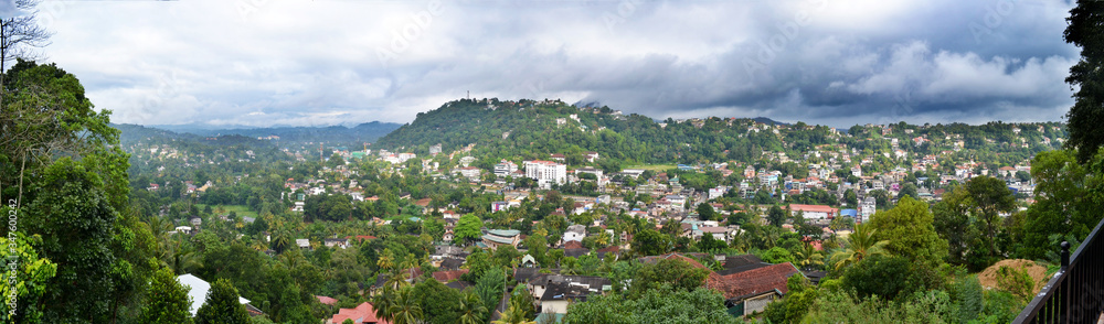 Top Overview of Kandy City Sri Lanka