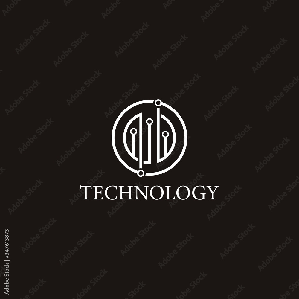 Technology logo template vector icon design Technology logo template vector icon design
