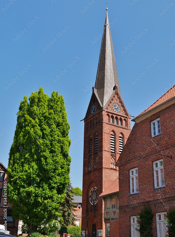 Kirche in der ALtstadt in Lauenburg