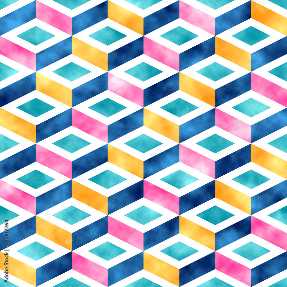 Modern abstract seamless pattern