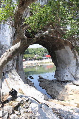 Colline en trompe d'éléphant à Guilin, Chine 