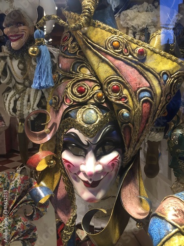 Artistic face masks