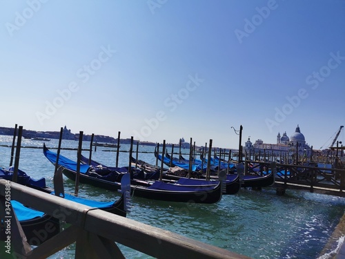 gondolas in venice