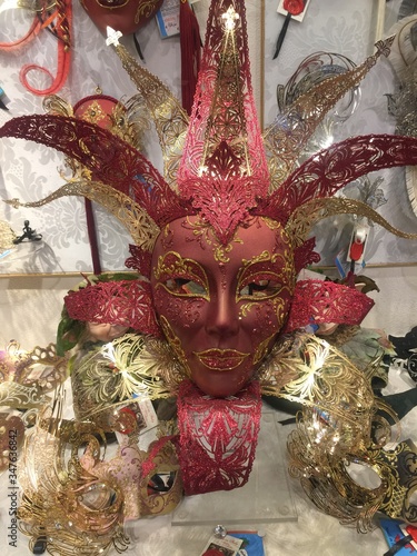 Artistic face masks