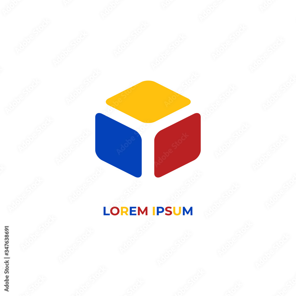 Cube icon vector illustration.Cube logo for your design isolated on white Cube icon vector illustration.Cube logo for your design isolated on white
