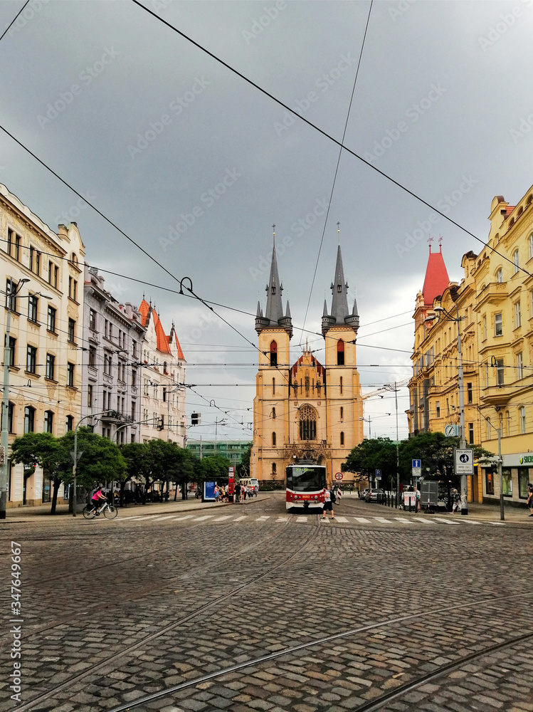 Fototapeta premium Štrossmajerovo náměstí