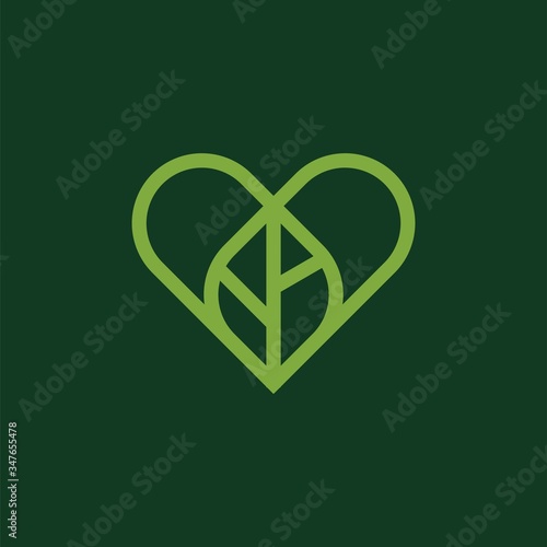 Heart logo vector design