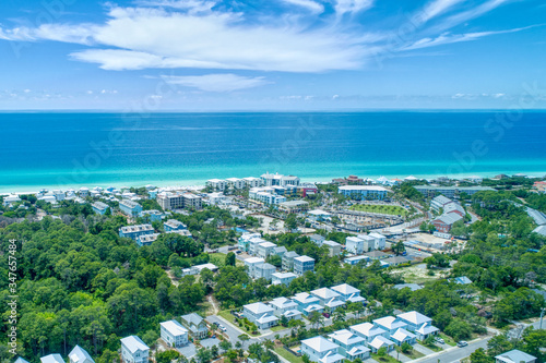 Beautiful Spring Afternoon on Iconic 30A in Santa Rosa Beach, Florida 