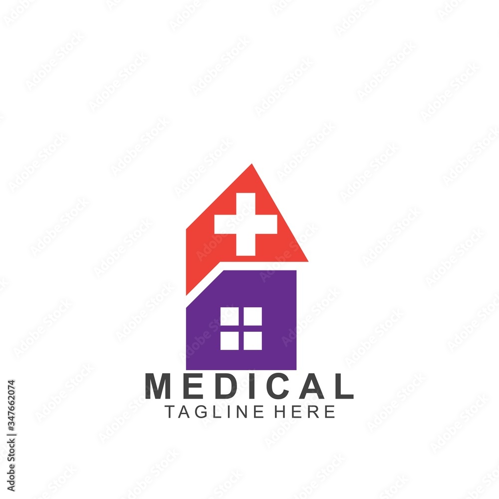 Health logo template design.Medical Cross logo design Health logo template design.Medical Cross logo design
