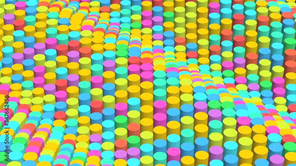 Vidéo Stock Video Mapping Loops. Mapping VJ Loops. 3D Video Mapping, HD