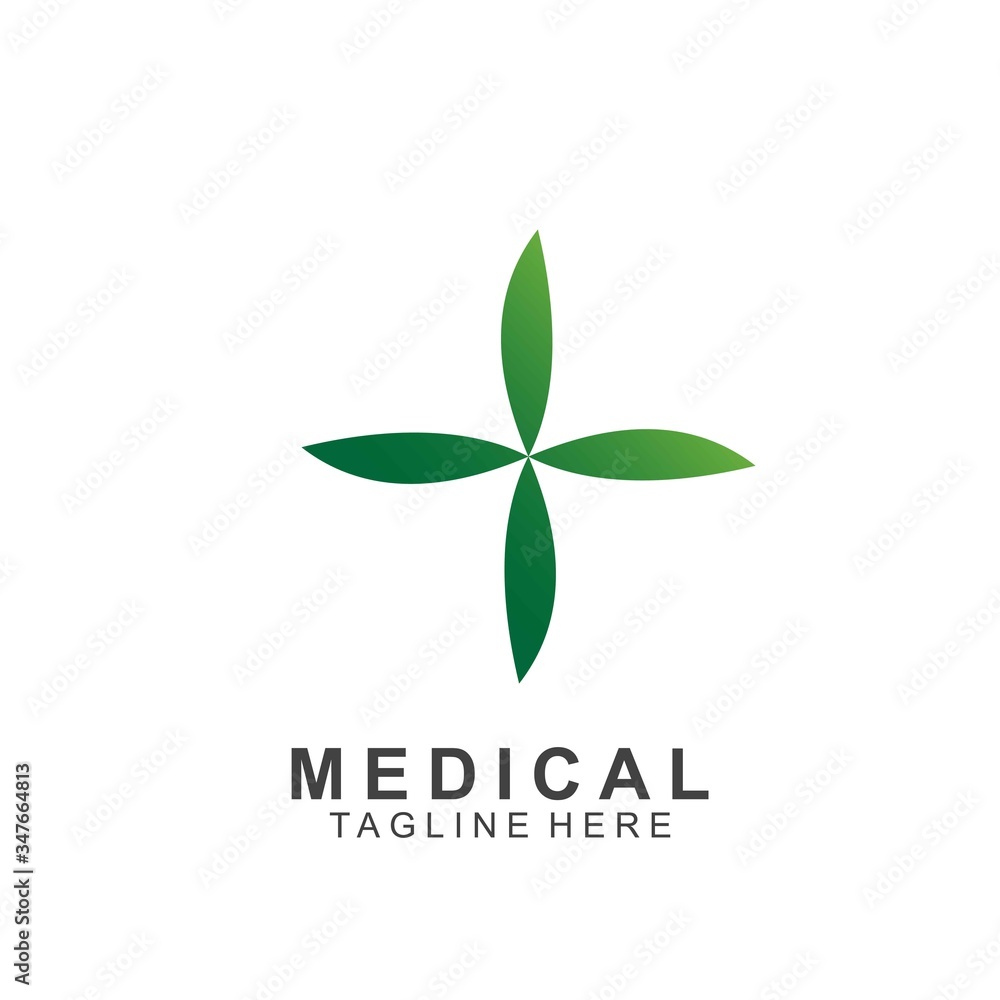 Health logo template design