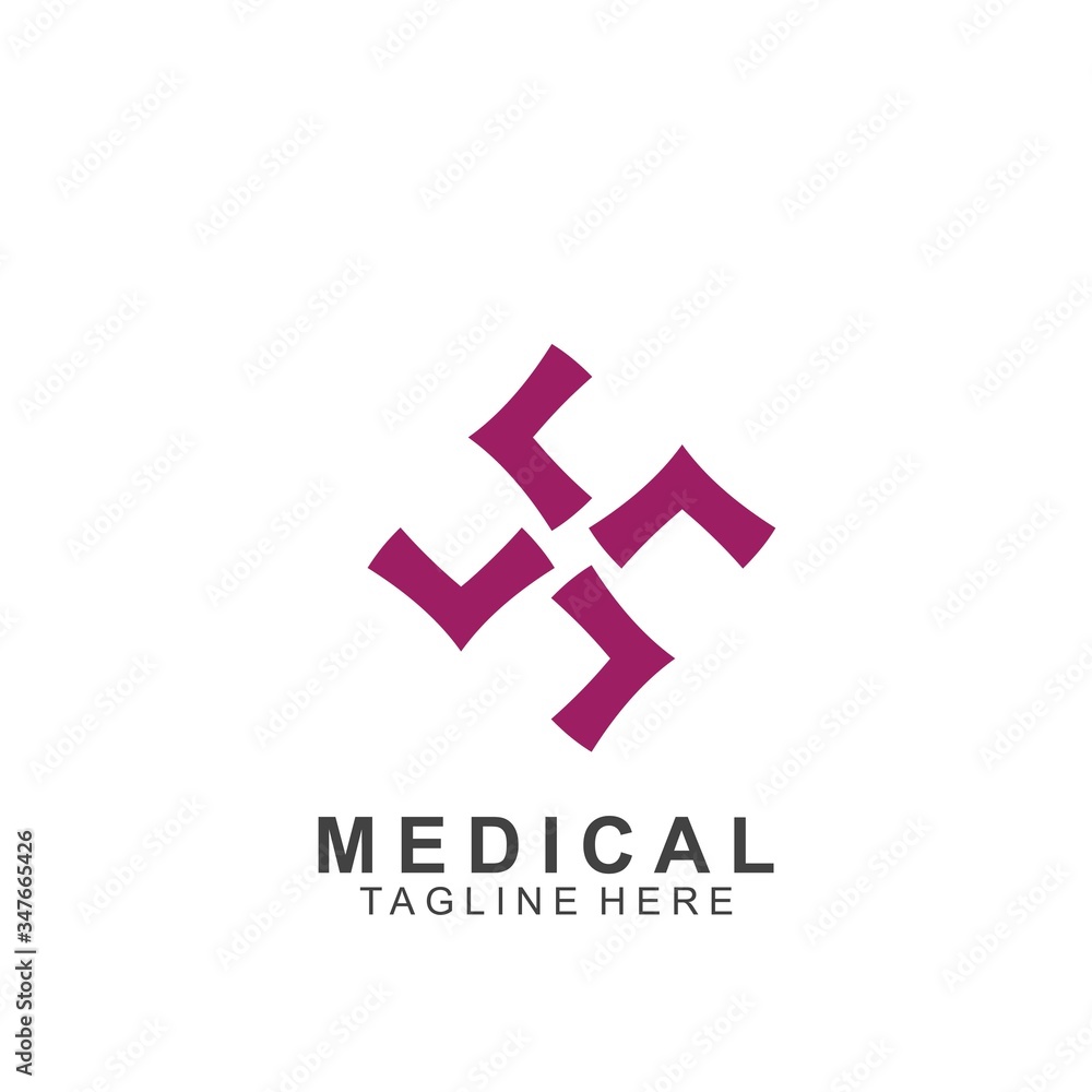 Health logo template design Health logo template design