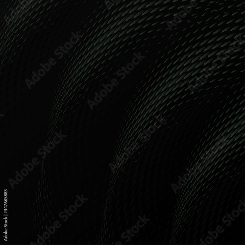 Trendy black background with drapery and texture. Vector illustration for logo design, trendy background for social networks and stories for gadgets.