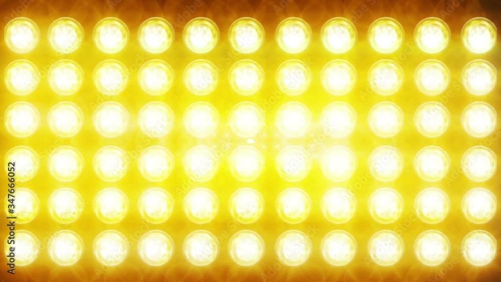 Stadium floodlights flash Stadium floodlights flash