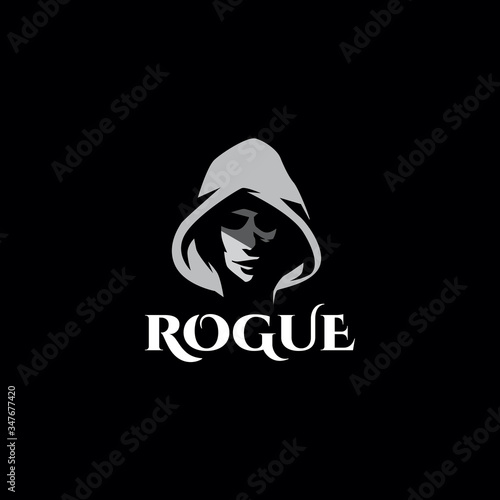 rogue logo design vector photo