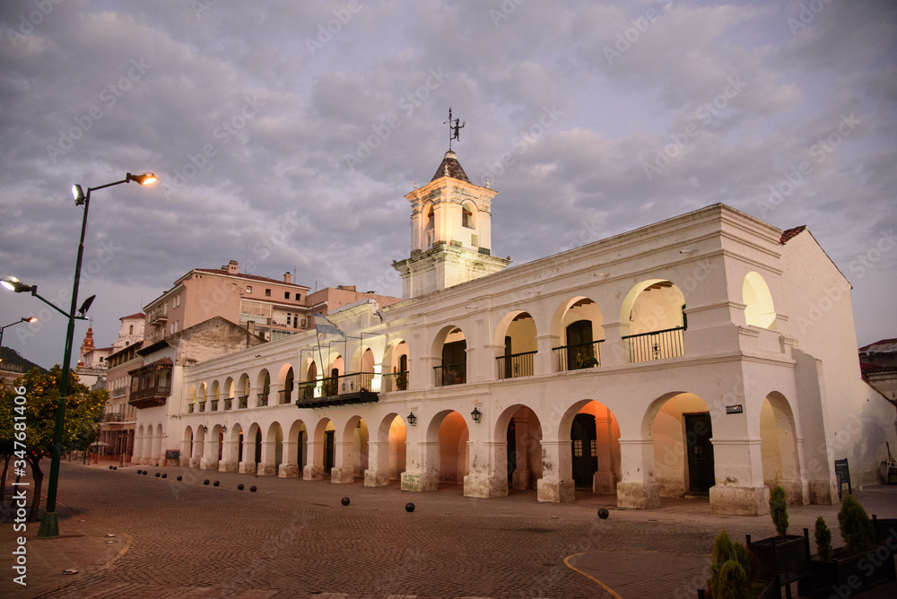 Ciudad de Salta durante el aislamiento por covid19