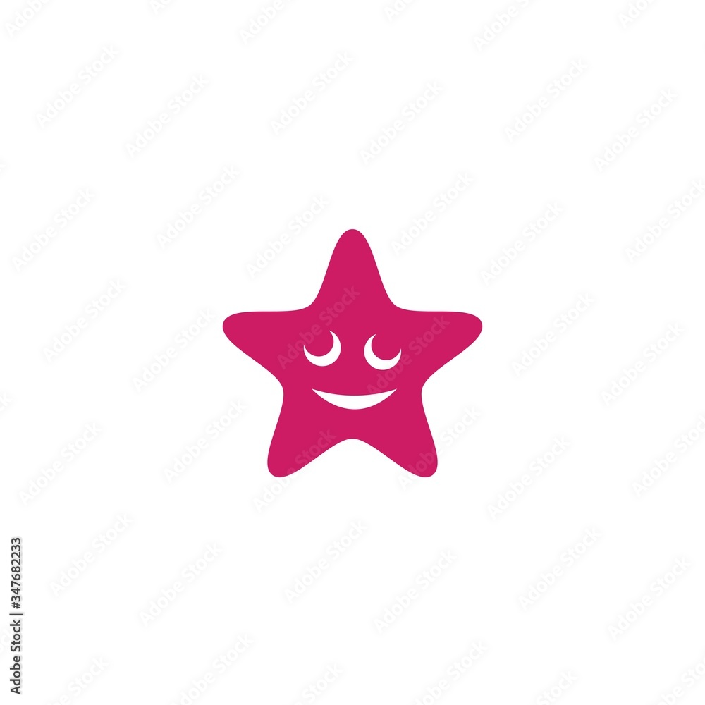 Obraz premium Star fish logo