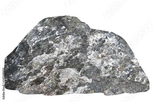 stones white background, Clipping path