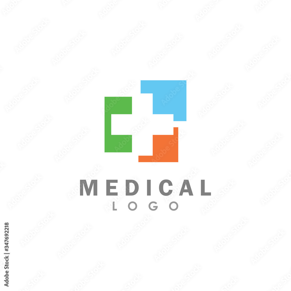 Creative Medical healthcare logo design vector Creative Medical healthcare logo design vector