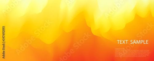 Abstract Pastel orange gradient background Ecology concept for your graphic design,