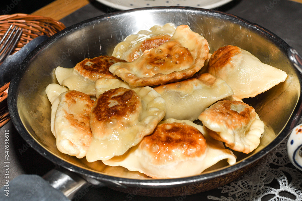 Pierogi are filled dumplings of Central and Eastern European origin, unleavened dough