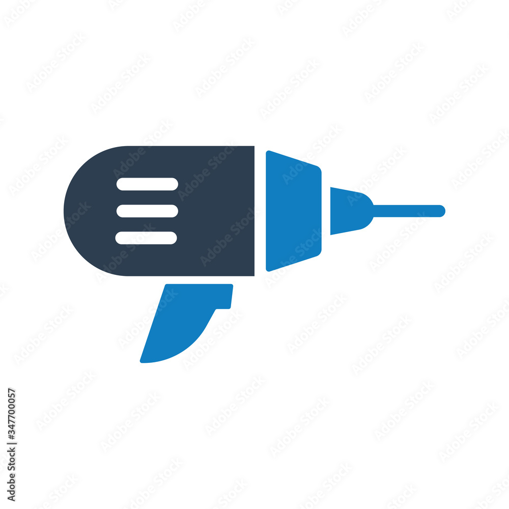 Drill machine icon Drill machine icon