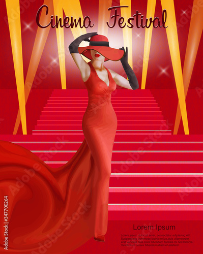 Cinema festival poster.