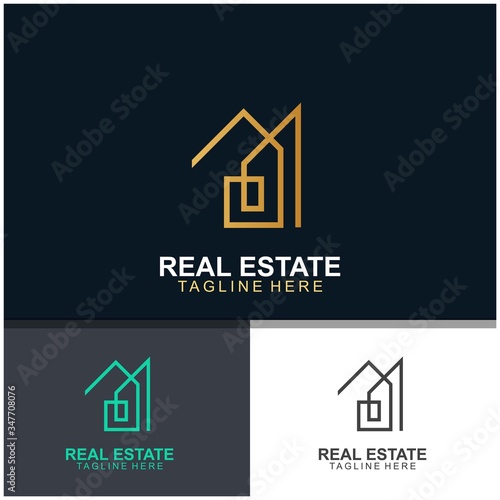 Real estate logo design