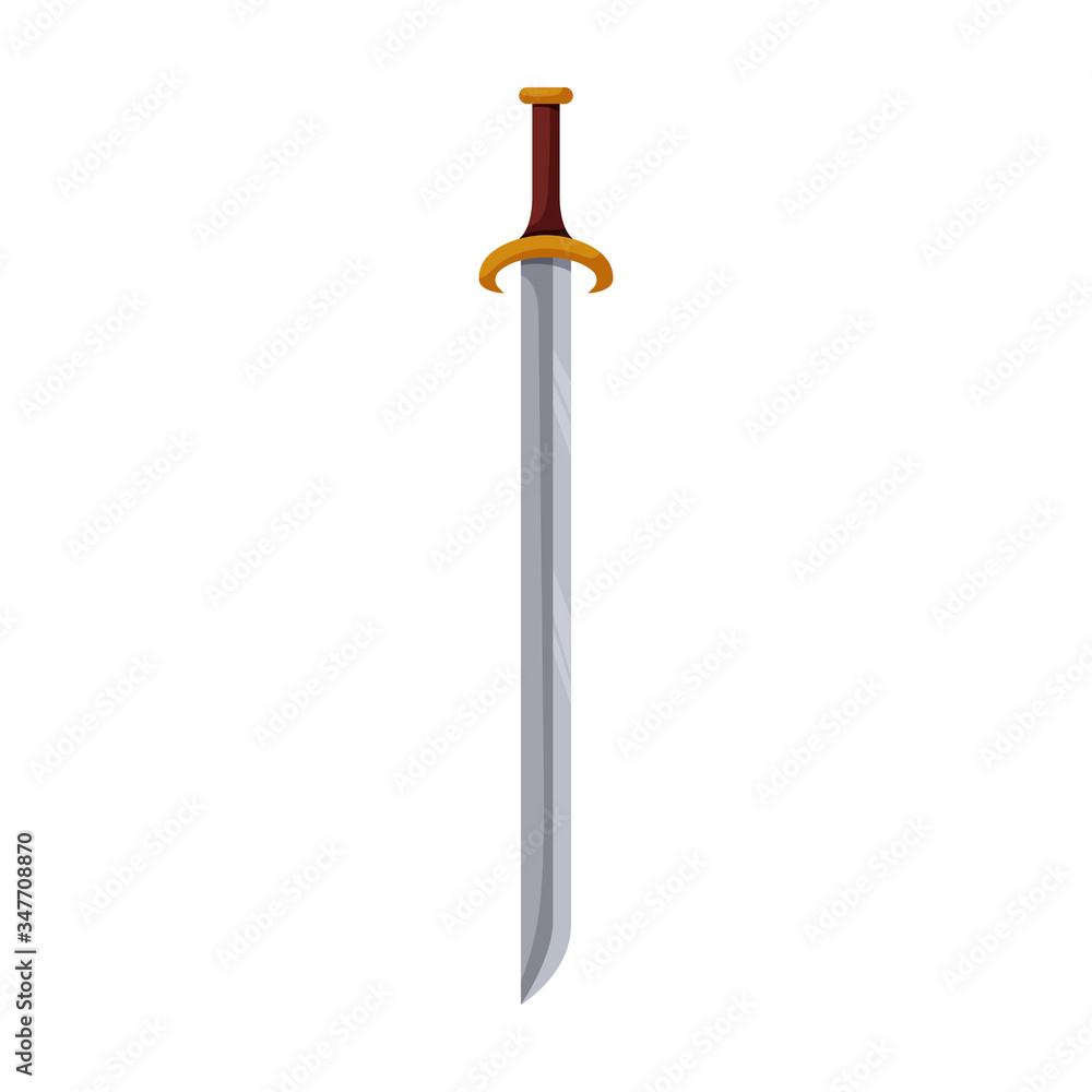 Sword vector icon.Cartoon vector icon isolated on white background sword. Sword vector icon.Cartoon vector icon isolated on white background sword.