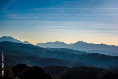 Ooty city aerial view  Ooty  Udhagamandalam  is a resort town in the Western Ghats mountains  in India s Tamil Nadu state. 