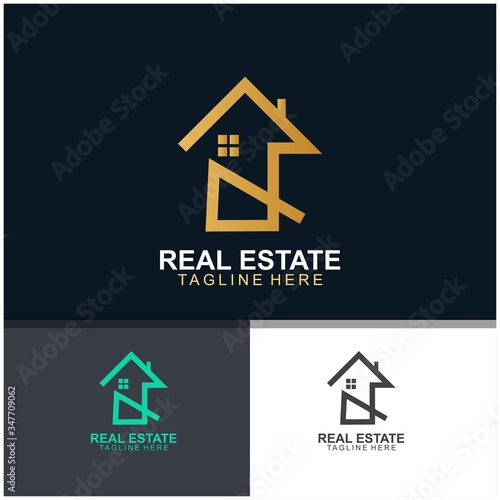 Real estate logo design