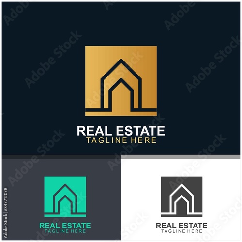 Real estate logo design