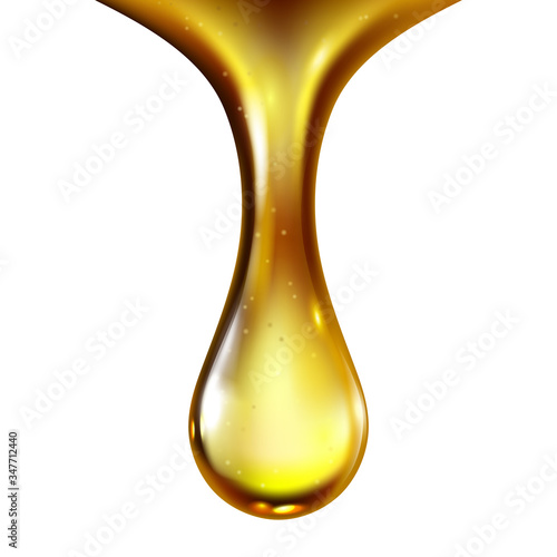 Oil Drop Petroleum Engine Lubricant Liquid Vector