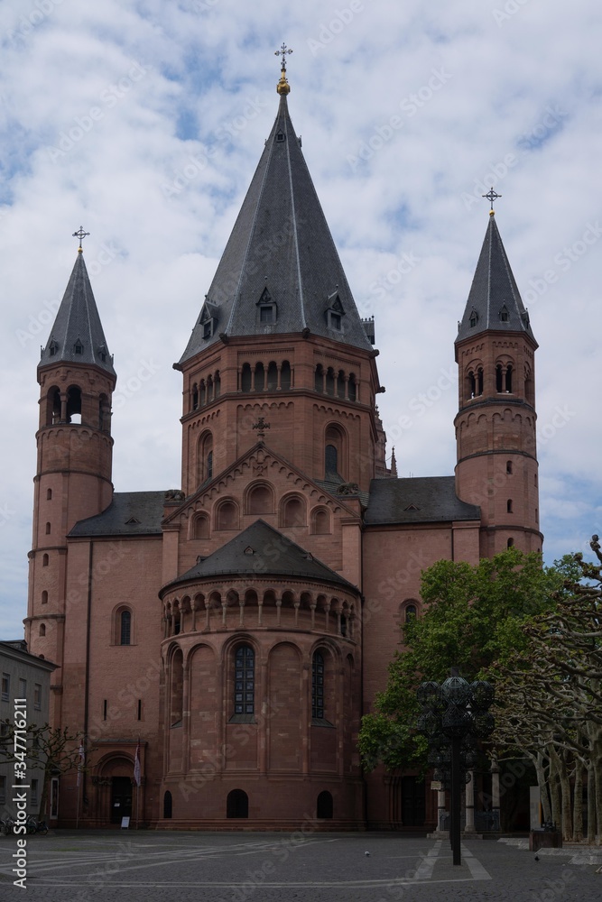 Germany Mainz city architecture