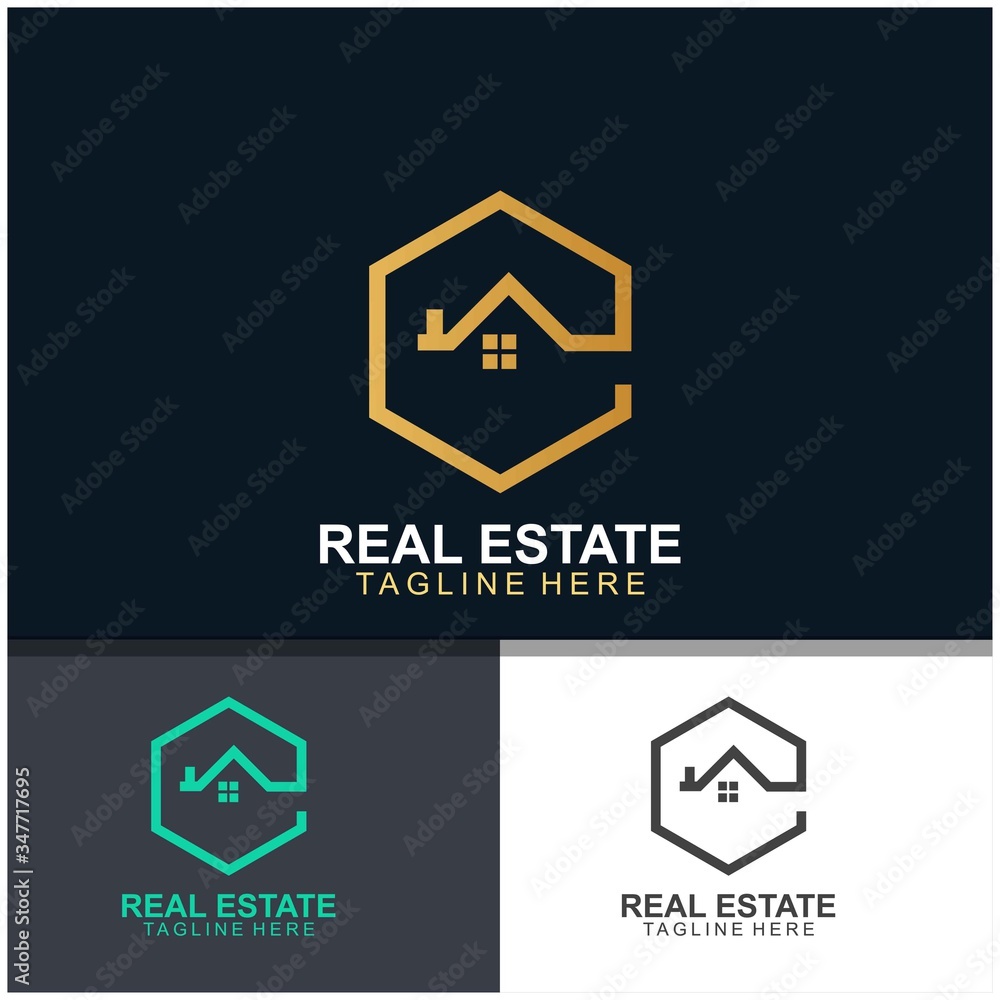 Real estate logo design Real estate logo design