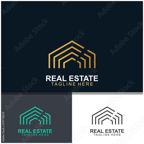 Real estate logo design
