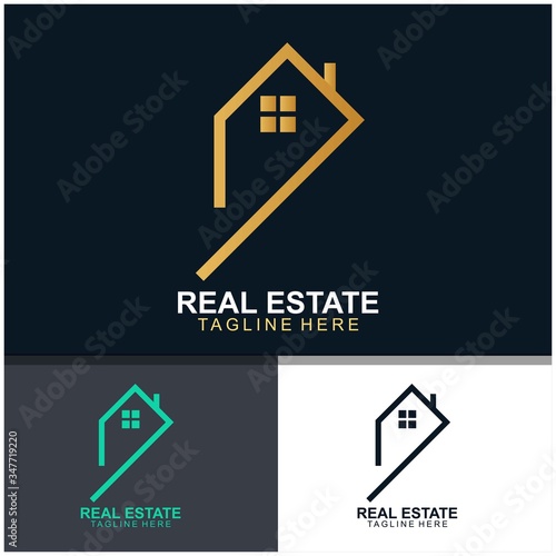 Real estate logo design