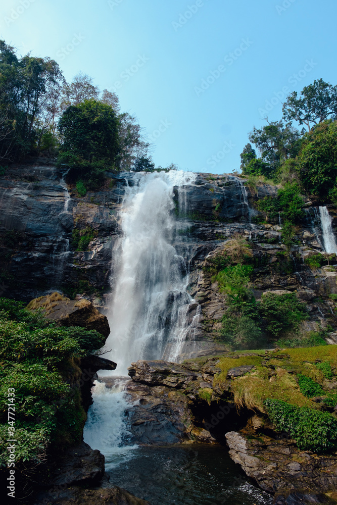 Wachirathan Waterfall at Doi Inthanon National Park
