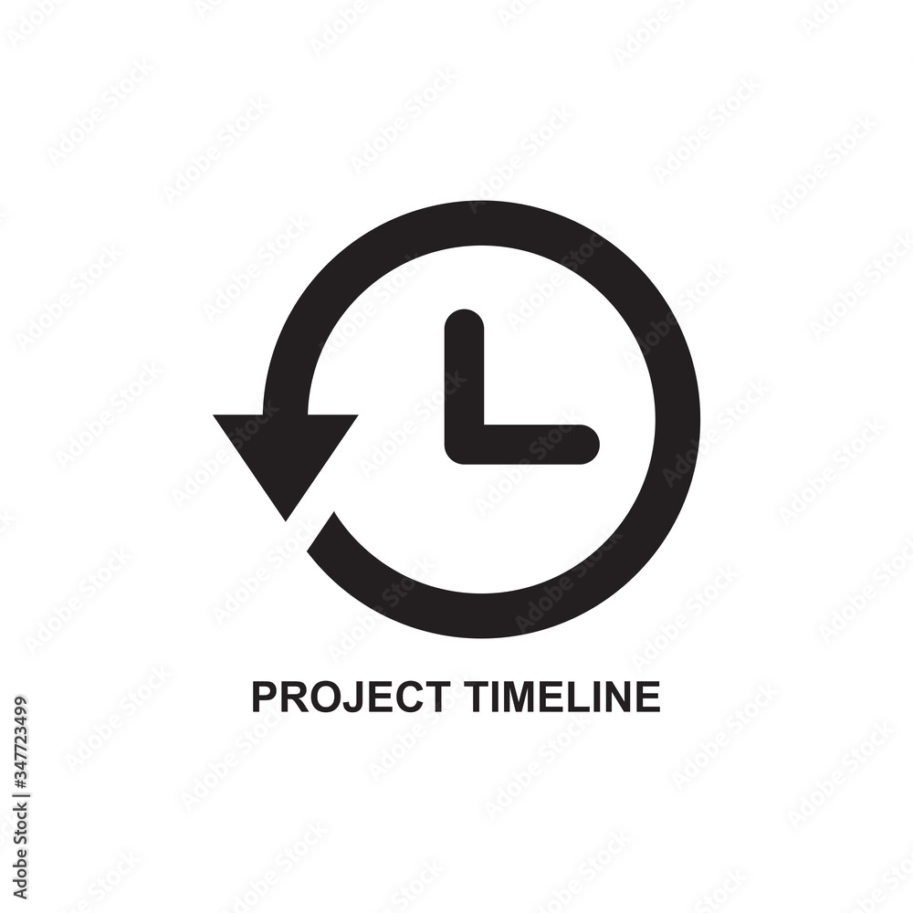 PROJECT TIME LINE ICON , SCHEDULE ICON PROJECT TIME LINE ICON , SCHEDULE ICON