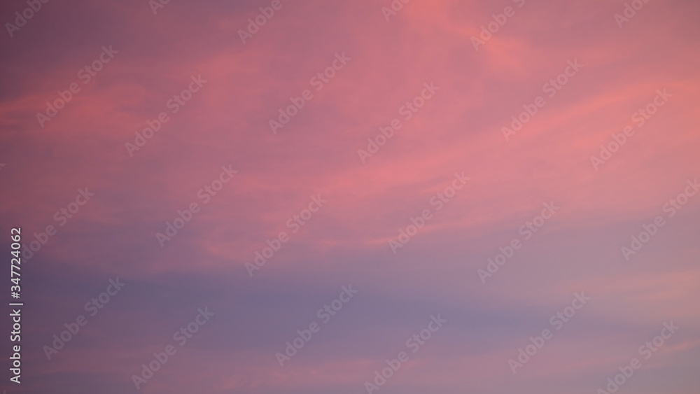 sunset sky with clouds background
