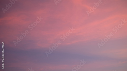 sunset sky with clouds background  © Wanisa