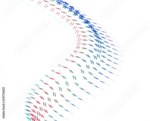 Abstract background blend wave line design for Wallpaper, Banner, Background, Card, Book Illustration, landing page
