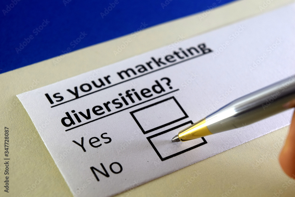 One person is answering question about marketing. One person is answering question about marketing.