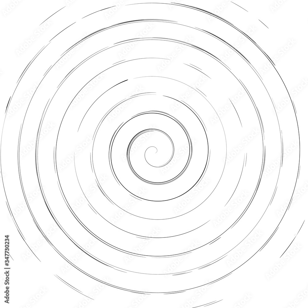 Vortex futuristic hypnotic round spiral background. Stock vector illustration isolated on white background. Vortex futuristic hypnotic round spiral background. Stock vector illustration isolated on white background.