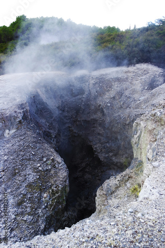 Steam out of the cave