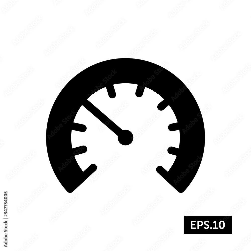 Speedometer Icon, Speedometer Sign/Symbol Vector Speedometer Icon, Speedometer Sign/Symbol Vector