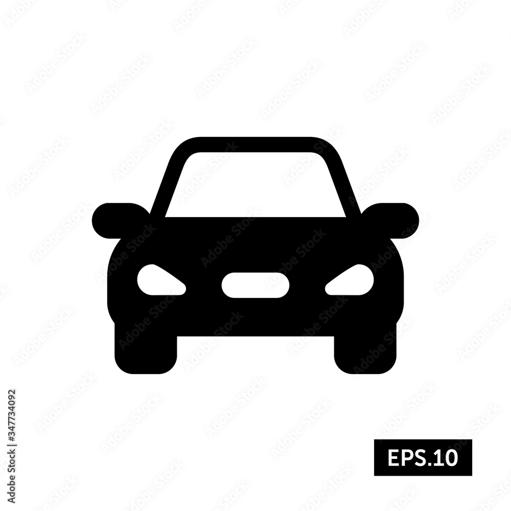 Car Icon, Car Sign/Symbol Vector